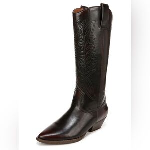 Zodiac Dark Brown Heeled Boots